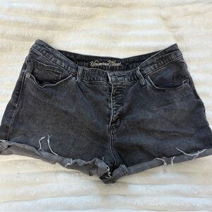 Universal Thread Women's Dark Gray Jean Shorts